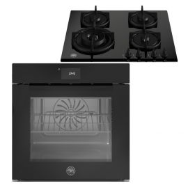 BERTAZZONI FMOD6115PLB2 + P60 4L MOD GNE Σετ Εντοιχισμού Φο΄ύρνος Εστία Αερίου